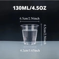 50/100PCS Disposable Plastic Cups Disposable Drinking Cups Suitable Beverages Fruits Coffee Birthday Parties Wedding Banquets