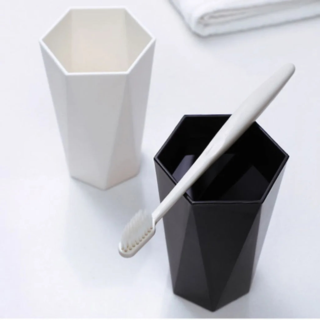Plastic Mouthwash Cup 300ML Portable Teeth Brushing Cup Bathroom Wash Cups Household Hotel Bathroom Accessories