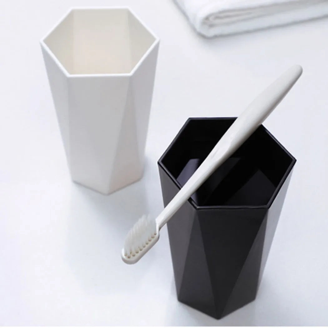 Plastic Mouthwash Cup 300ML Portable Teeth Brushing Cup Bathroom Wash Cups Household Hotel Bathroom Accessories