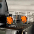 100PCS Disposable Clear Plastic Cup Outdoor Picnic Plastic Cup Drinking Cup for Parties Birthdays Weddings Camping Utensils