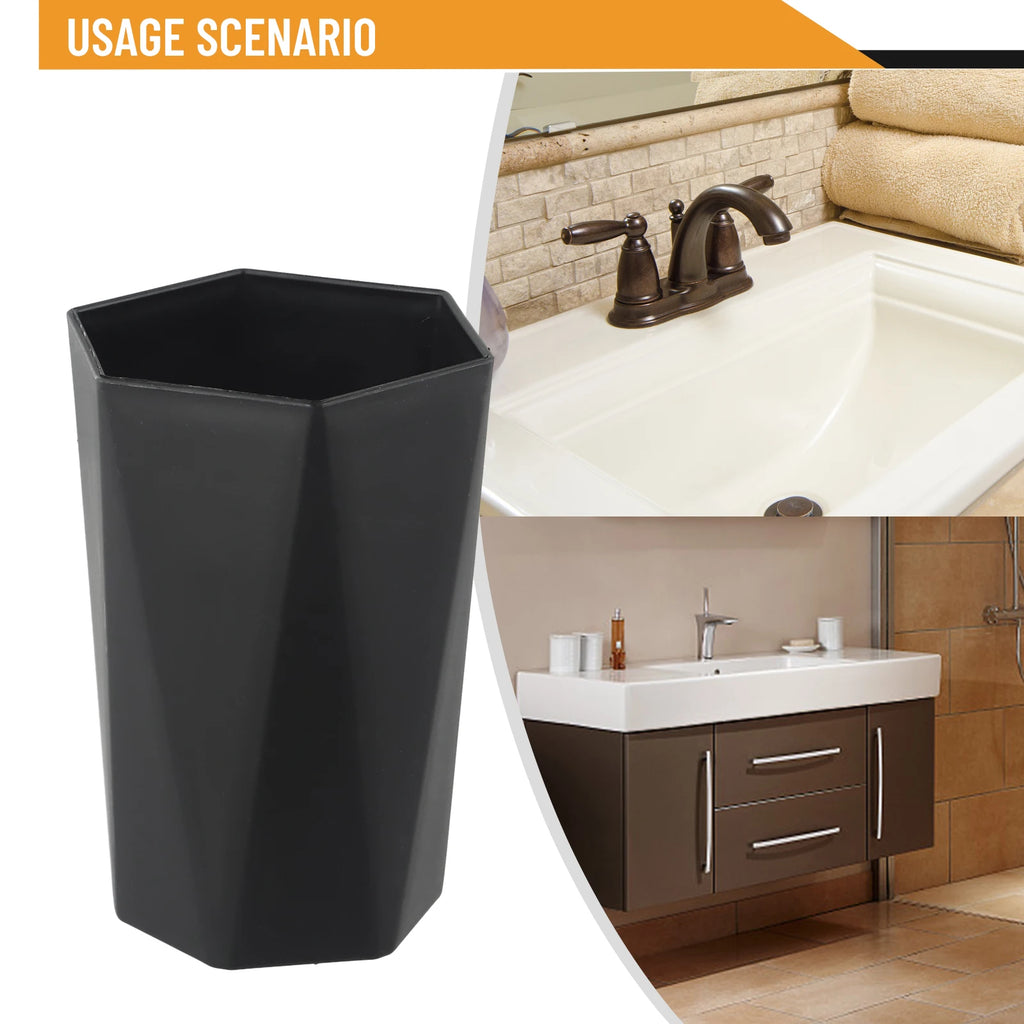 Plastic Mouthwash Cup 300ML Portable Teeth Brushing Cup Bathroom Wash Cups Household Hotel Bathroom Accessories