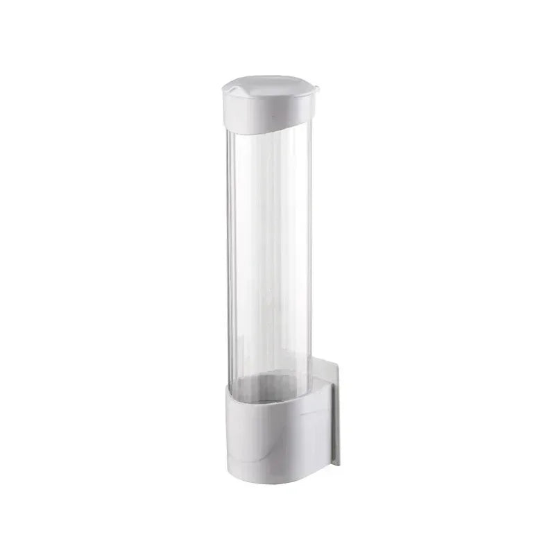 Plastic Disposable Paper Cups Dispenser Wall-mounted Water Dispenser Cup Holder Cup Container Paper Cup Frame Home Organizer