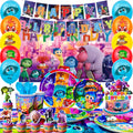 Inside Out Birthday Decorations,98pcs Inside Out Party Supplies&Tableware-Plates Banner Balloon etc Inside Out Party Decorations