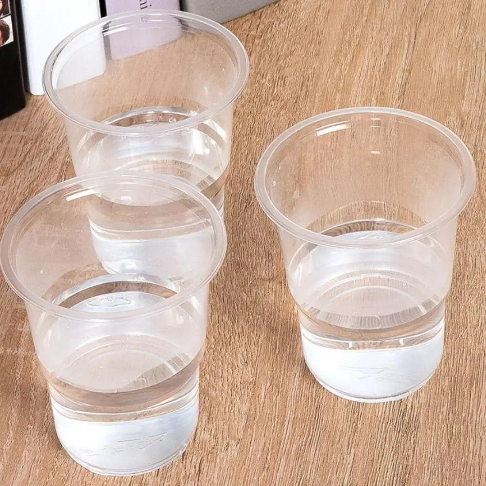50Pcs 180ml Disposable Plastic Cups Transparent Food-grade PP Party Plastic Cups Heat-resistant Clear Plastic Cups