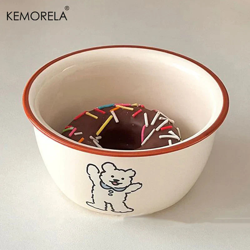 DecorBites™ カートンセラミックスープボウル – 1個セット | 電子レンジ・食洗機対応