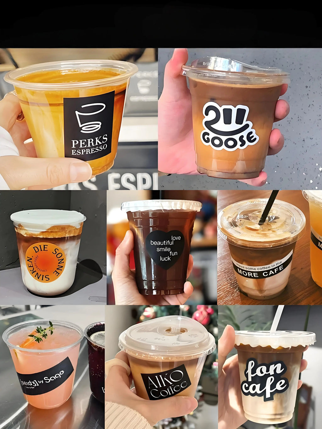100PCS Disposable Clear Plastic Cup Outdoor Picnic Plastic Cup Drinking Cup for Parties Birthdays Weddings Camping Utensils