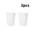 2/4/6pcs Reusable plastic cups Suitable for home kitchens office workers school picnics camping RV drinks milk tea