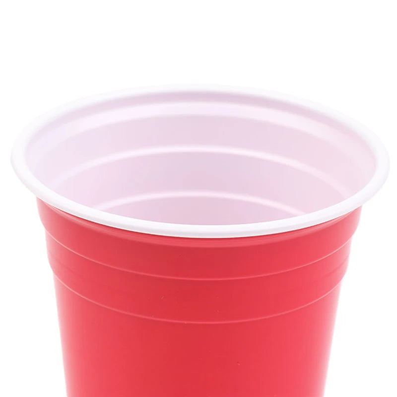 〔CC11〕10Pcs Multiple 16OZ Plastic Cups Drinking Cups Disposable Cups  Water Cups For Graduation Ceremonies Beverages Drinks