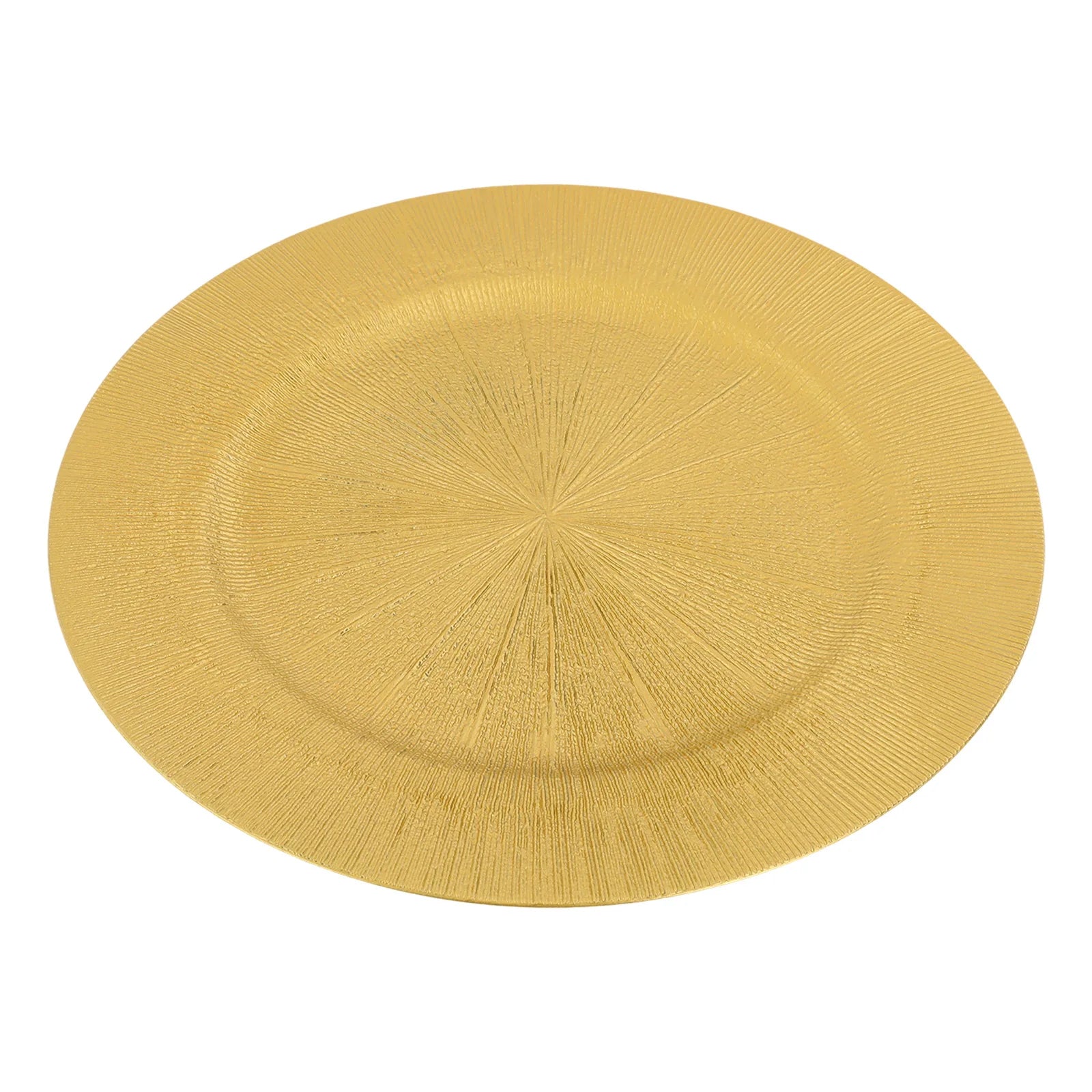 100 PCS Round Charger Plates Set, PP Charger Plate for Wedding, Party, Banquets, Hotels, Picnics
