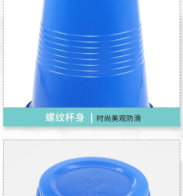 50Pcs/pack 16Oz Plastic Party Cups Disposable Water Cups Recyclable Red Cups with Fill Lines for Drinks,BBQ,Picnic,Party Game