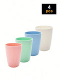 4/11pcs Colorful plastic cups, reusable, PP material, suitable for camping picnic kitchen, healthy material, easy to clean, dish