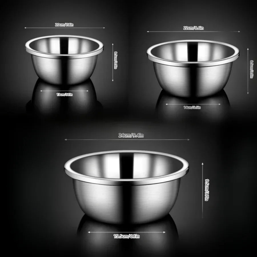 Stainless Steel Mixing Bowl Set
