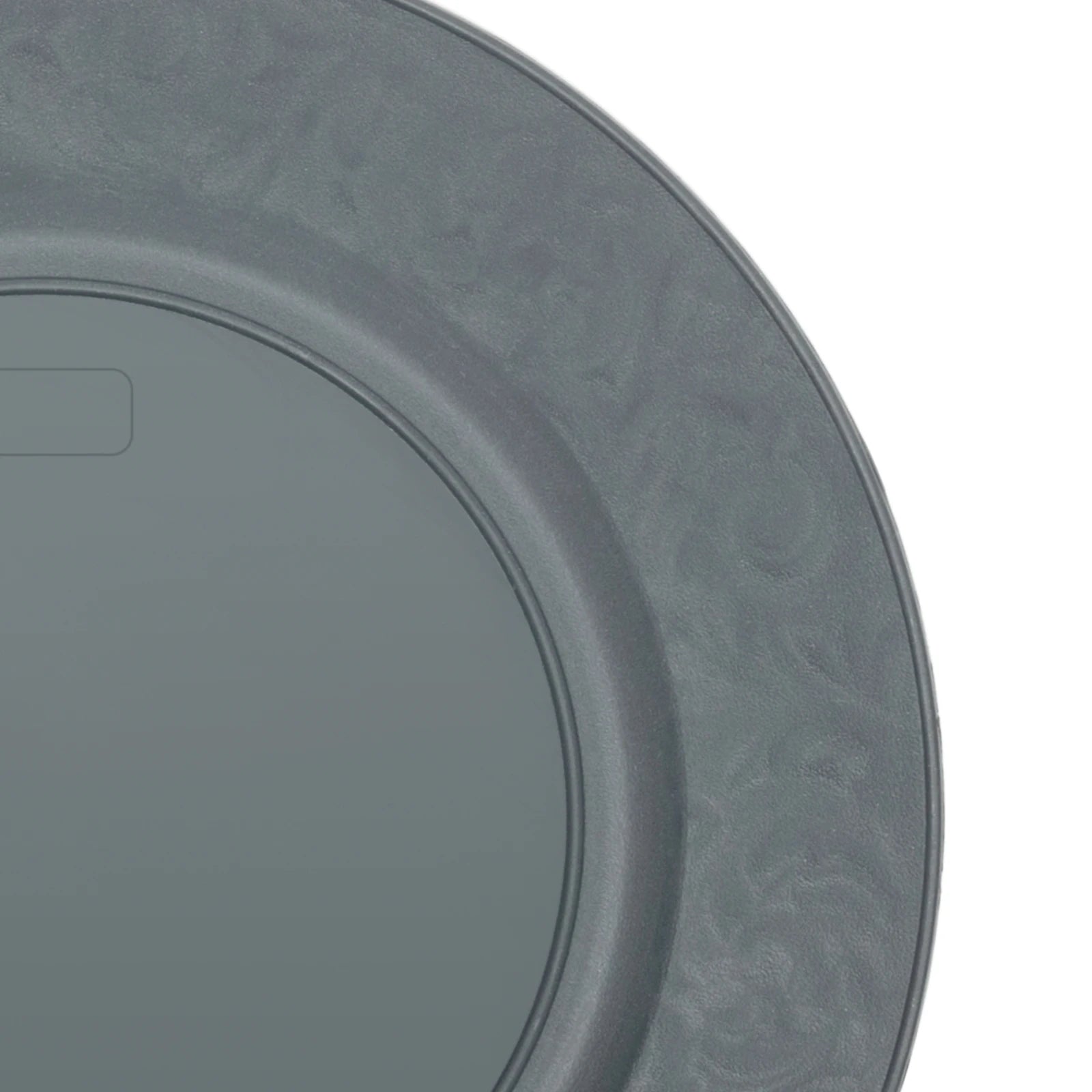 100 Pieces 33*2cm Charger Plates Set, PP Round Charger Plates, Reusable Serving Plates For Birthday Parties, Holidays, Weddings