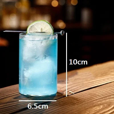 DecorBites Japanese Style Highball Drinking Glasses – Set of 6