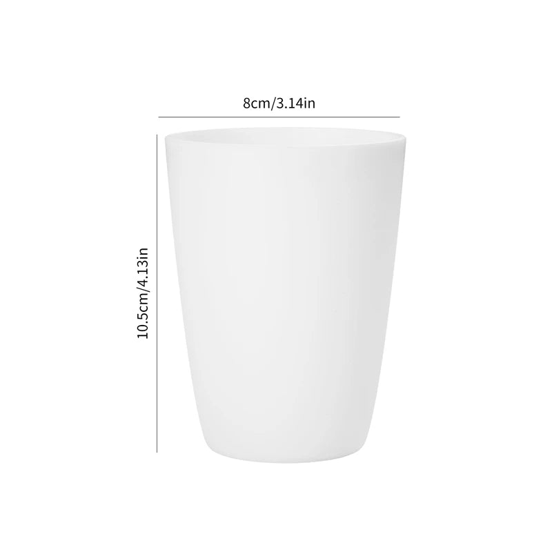2/4/6pcs Reusable plastic cups Suitable for home kitchens office workers school picnics camping RV drinks milk tea