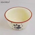 DecorBites™ カートンセラミックスープボウル – 1個セット | 電子レンジ・食洗機対応