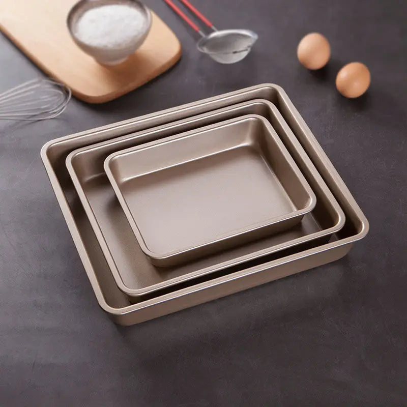 Carbon Steel Nonstick Cake Baking Tray – Bread Mold Bakeware