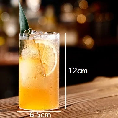 DecorBites Japanese Style Highball Drinking Glasses – Set of 6