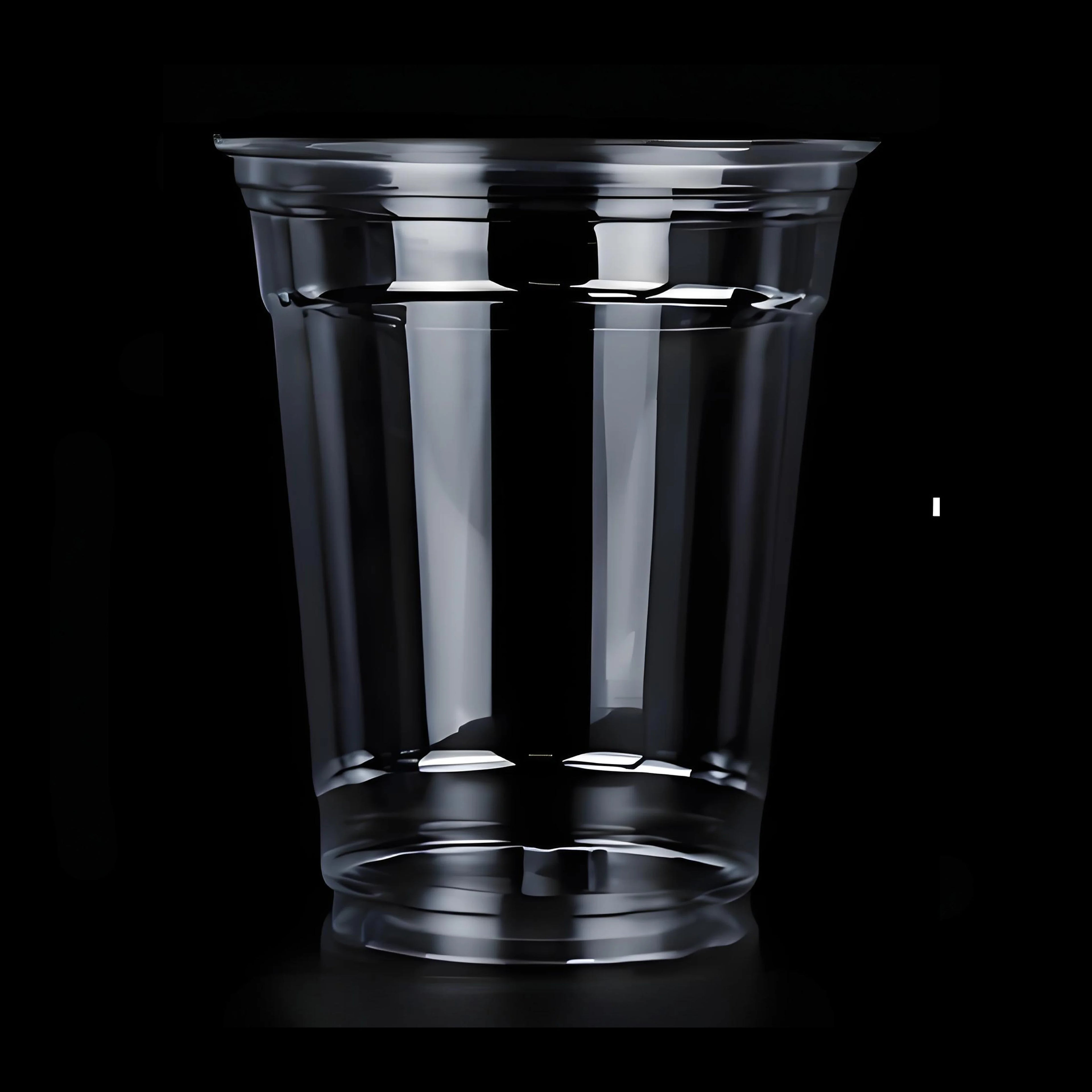100PCS Disposable Clear Plastic Cup Outdoor Picnic Plastic Cup Drinking Cup for Parties Birthdays Weddings Camping Utensils