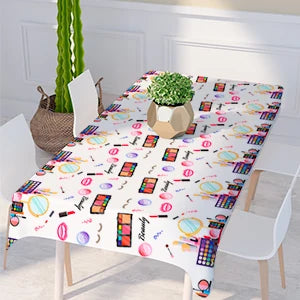 Make-up Birthday Party Supplies,103pcs Spa Party Decorations-Makeup Plates Banner Balloon etc Makeup Birthday Party Decorations