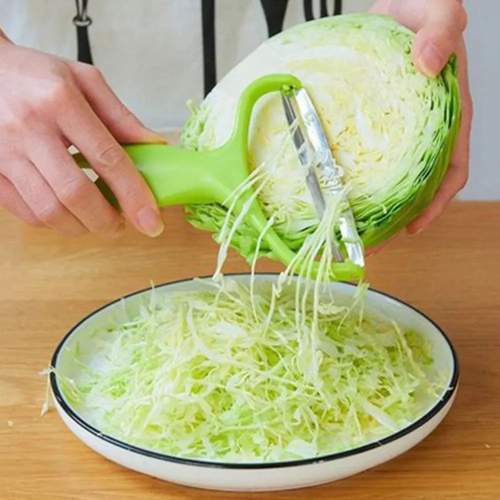 キャベツスライサー 野菜カッター キャベツおろし器 サラダポテトスライサー メロン人参きゅうりシュレッダー 家庭用キッチンツール