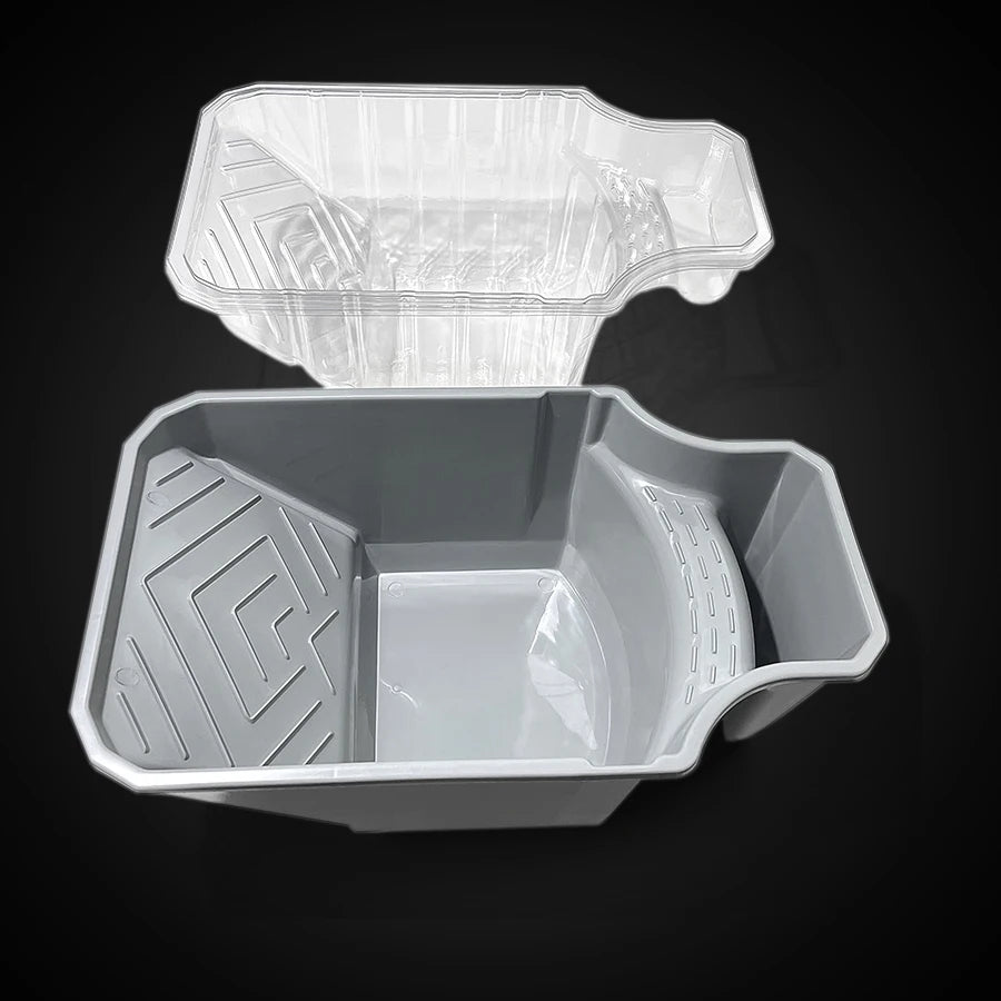 10 pieces of 4 inches disposable color mixing cups, with plastic hand cups, environmental protection PET material