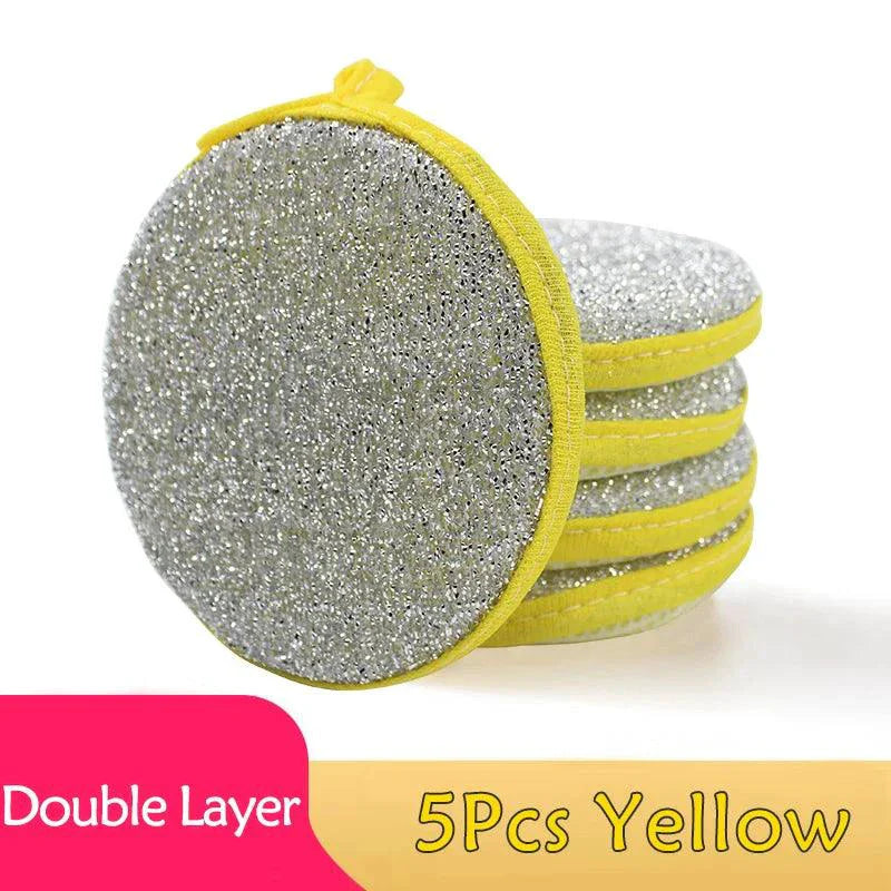 Double-Sided Dishwashing Sponge – Dish Washing Brush for Pots & Pans