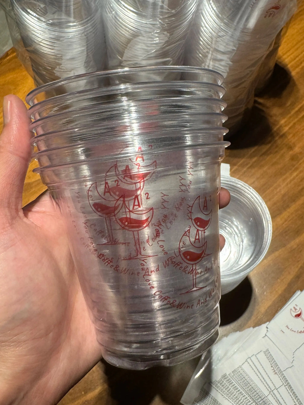 100PCS Disposable Clear Plastic Cup Outdoor Picnic Plastic Cup Drinking Cup for Parties Birthdays Weddings Camping Utensils