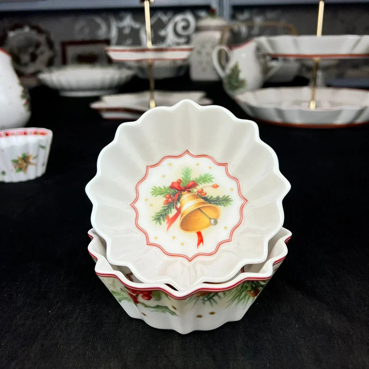 DecorBites™ Weihnachtsgeschirr und Tafelgeschirr-Set