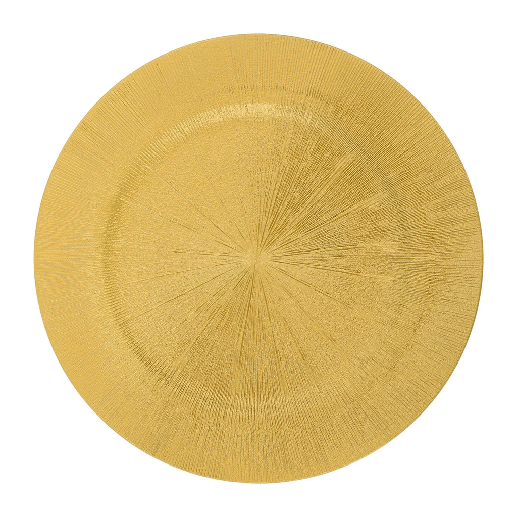100 PCS Round Charger Plates Set, PP Charger Plate for Wedding, Party, Banquets, Hotels, Picnics