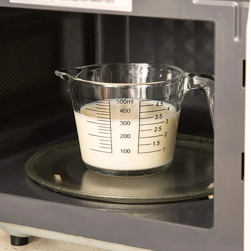DecorBites Borosilicate Glass Measuring Cup Jug – Large Capacity