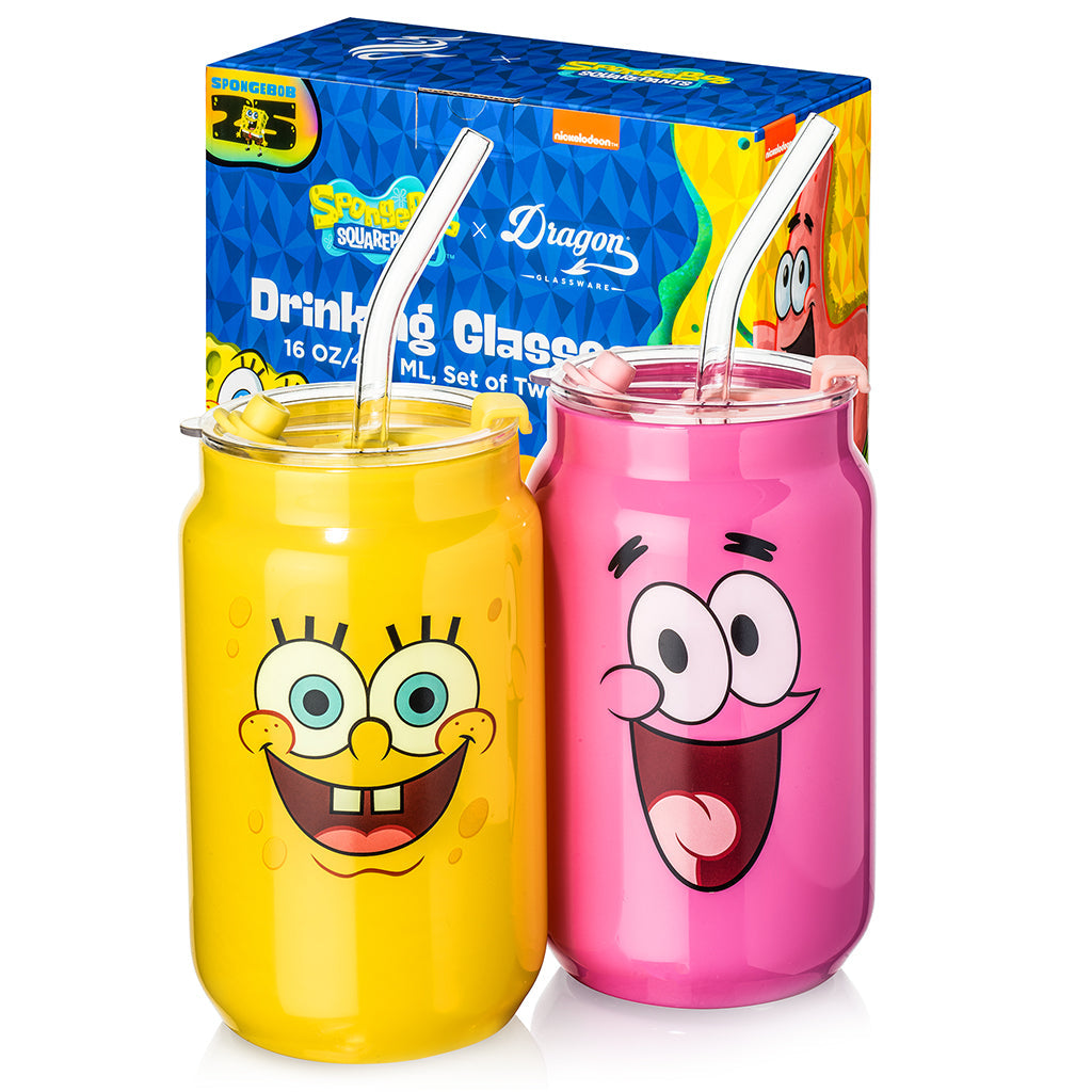 SpongeBob Schwammkopf Trinkgläser - SpongeBob & Patrick