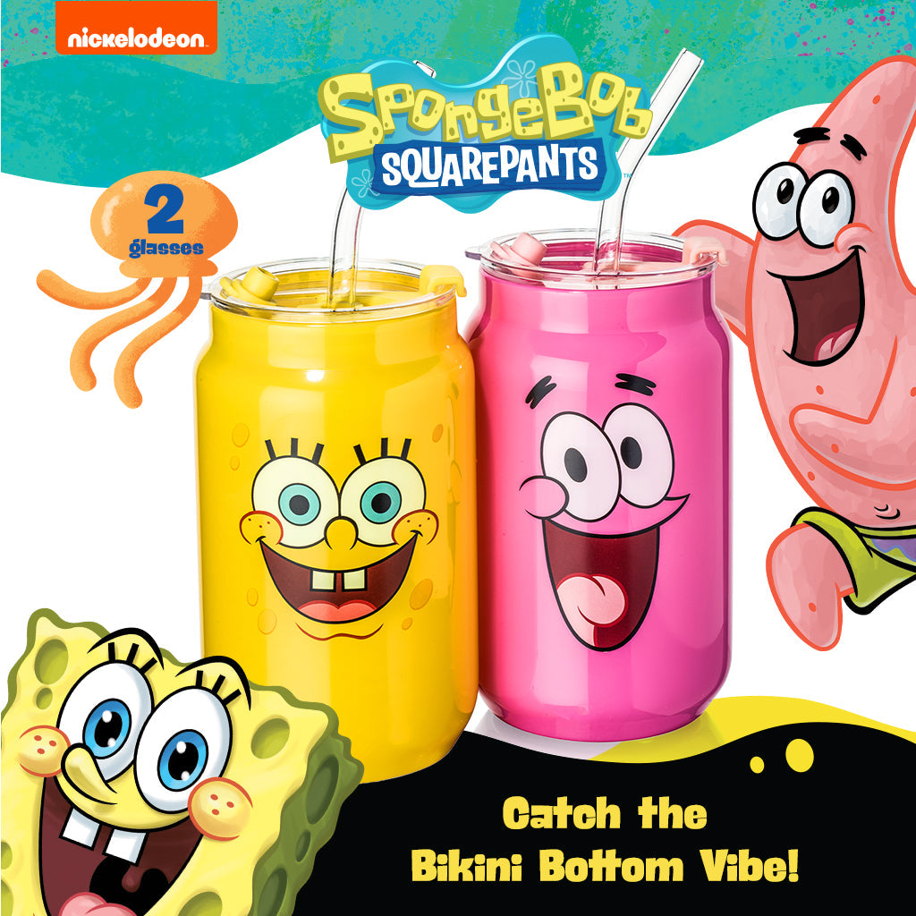 SpongeBob Schwammkopf Trinkgläser - SpongeBob & Patrick