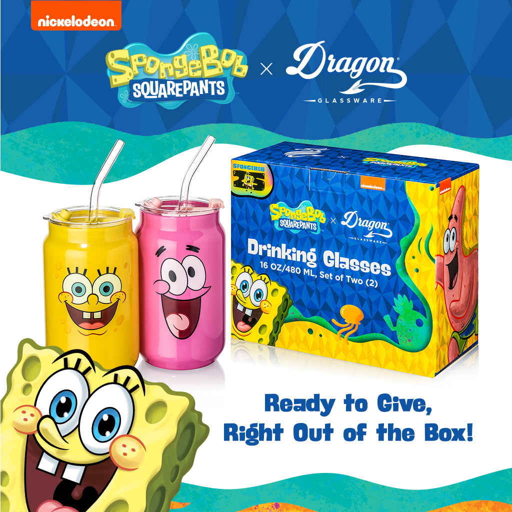 SpongeBob Schwammkopf Trinkgläser - SpongeBob & Patrick