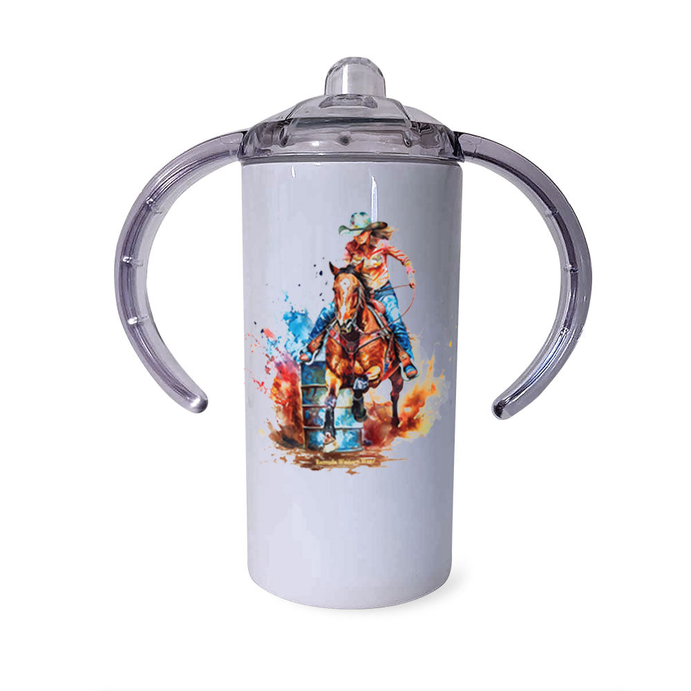 BARREL RACER - Infant & Toddler Western Sippy Cup