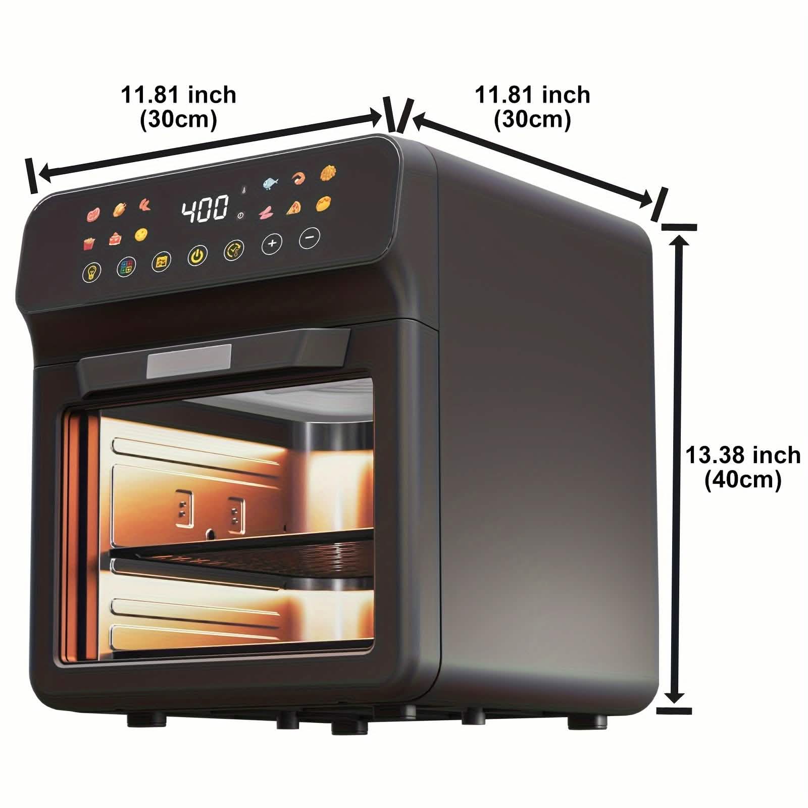 12QT 12-in-1 スマートエアフライヤーオーブン