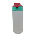 12oz Sublimation Sippy Cup Tumbler with Handle – White Stainless Steel