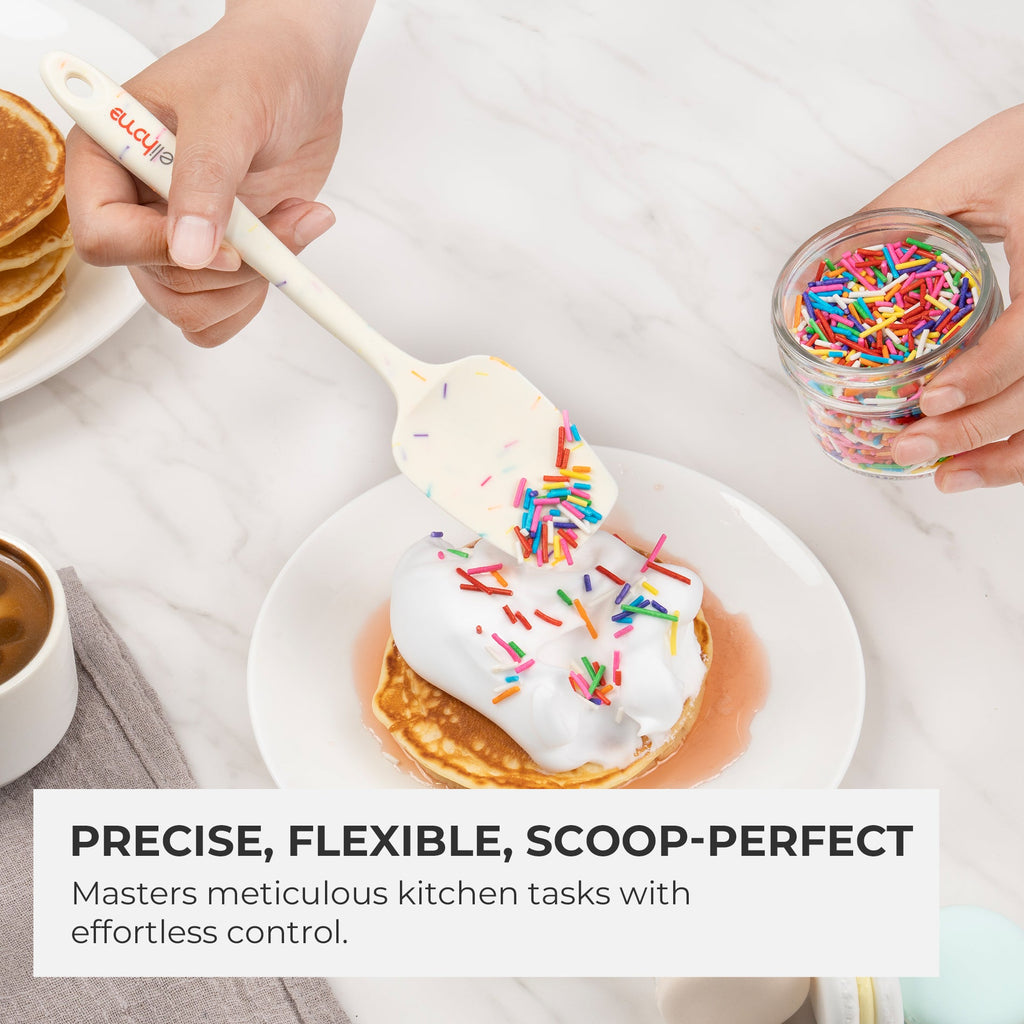 Elihome Mini Spoonula – 8.75" Silicone Spoon Spatula