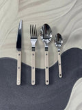 Elegant Modern Nordic Flatware Set of 8 – Bistrot Rivet Style