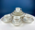 Wedgewood Cavendish Classic Dinnerware Set. 4 Settings: Dinner, Salad, Dessert or Bread Plates, Cups, and Saucers. 20-piece China.
