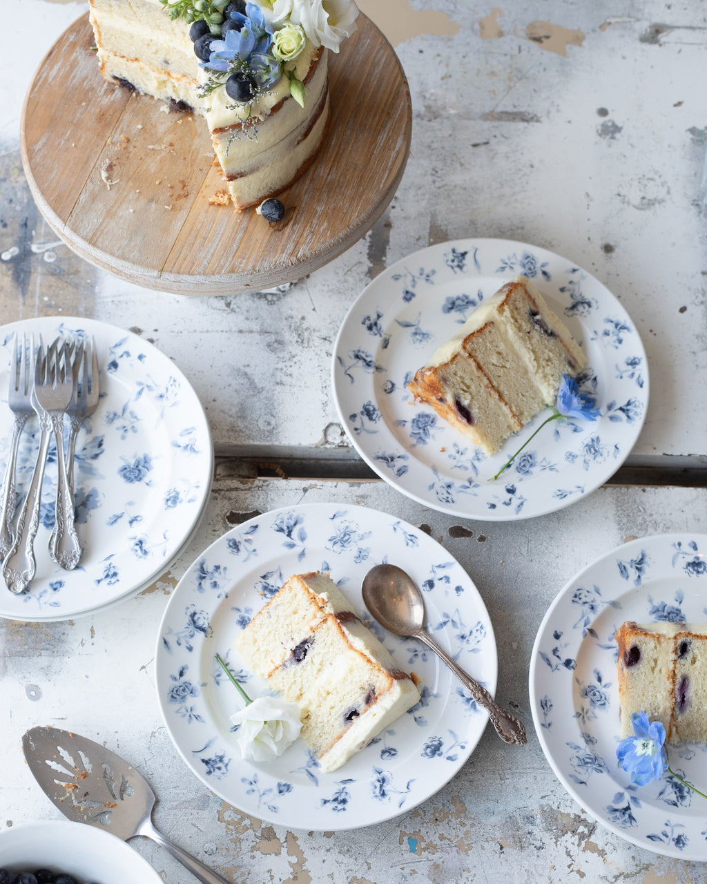 martha stewart french garden party dinnerware set {six items per piece set}
