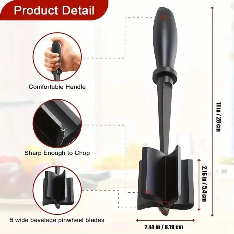 ミートチョッパーシュレッダー、耐熱プルベライザー