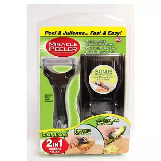 Miracle Peeler Deluxe – Multi-Purpose Vegetable Peeler