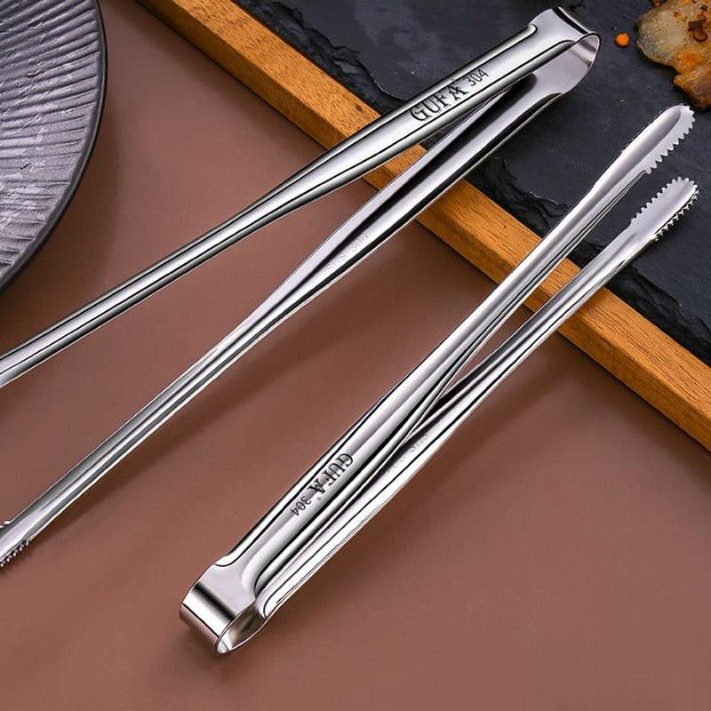 Stainless Steel BBQ Grill Tongs