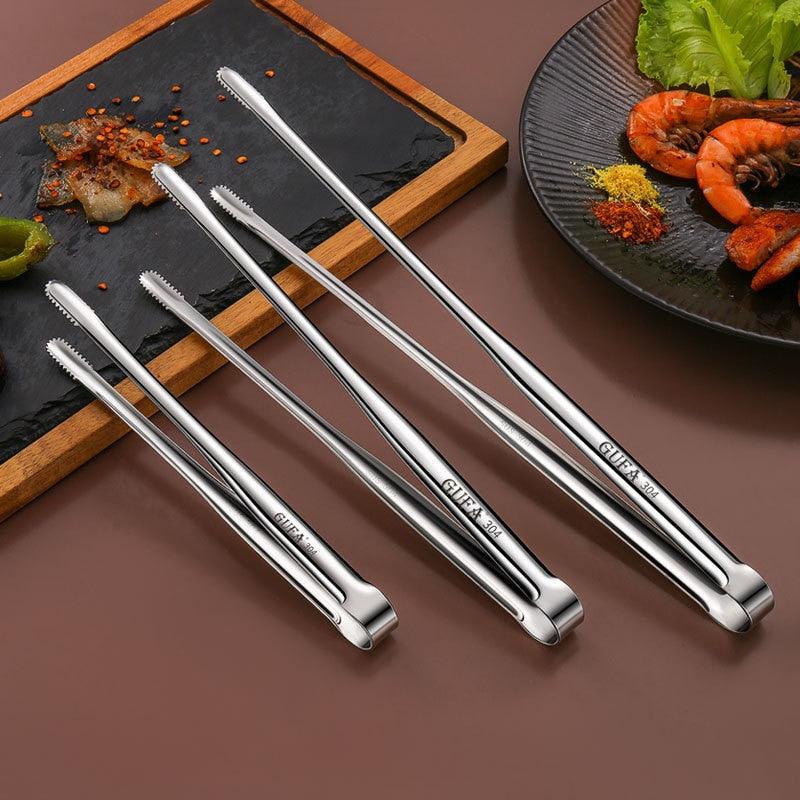 Stainless Steel BBQ Grill Tongs