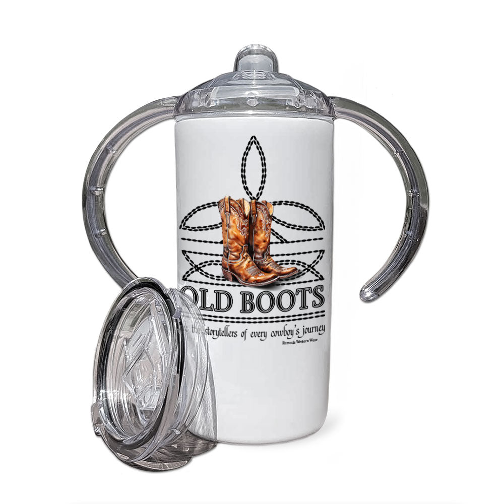 OLD BOOTS - 乳幼児用ブーツステッチシッピーカップ