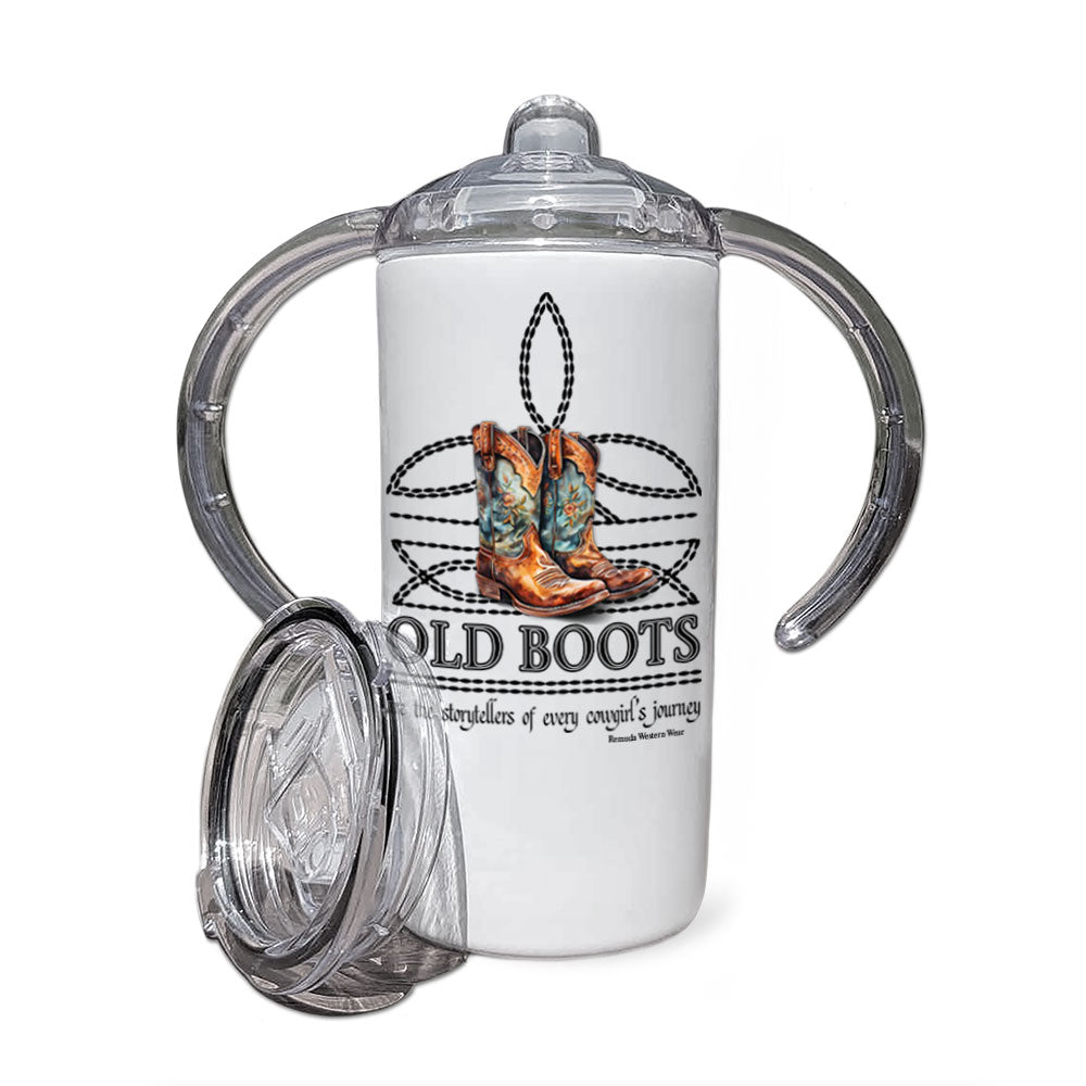 OLD BOOTS - 乳幼児用ブーツステッチシッピーカップ