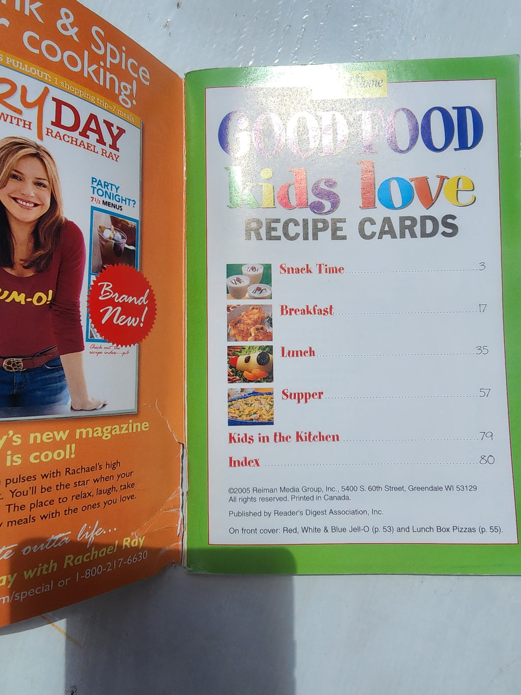 Cook Books: Lost Art of Pie Making & Good Food Kids Love Recipe Cards