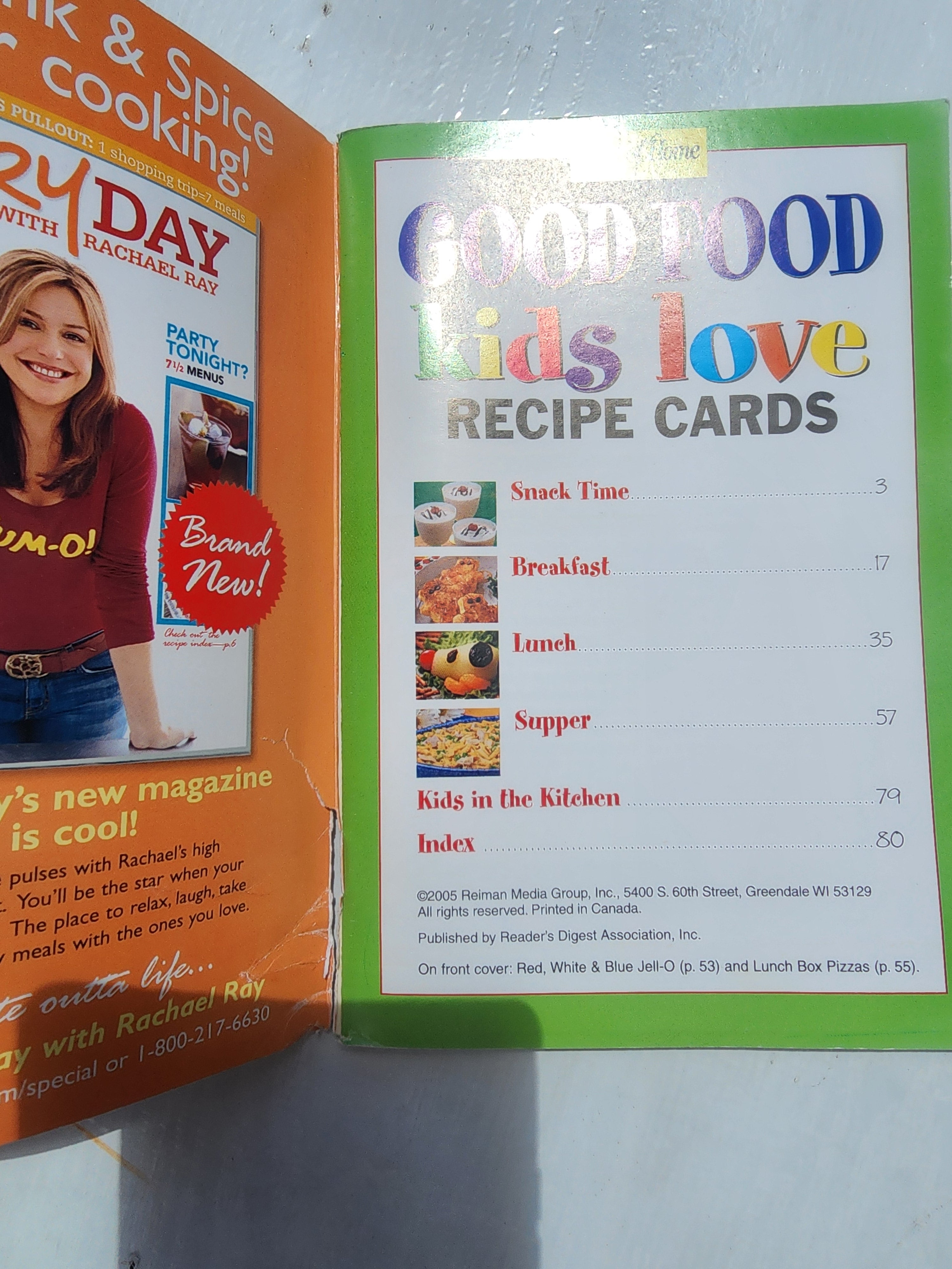 Cook Books: Lost Art of Pie Making & Good Food Kids Love Recipe Cards