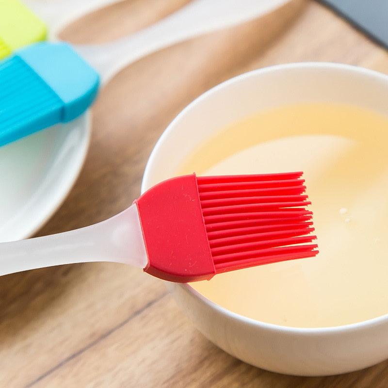 Silicone Basting & Pastry Brush Set – Heat Resistant BBQ & Baking Brushes